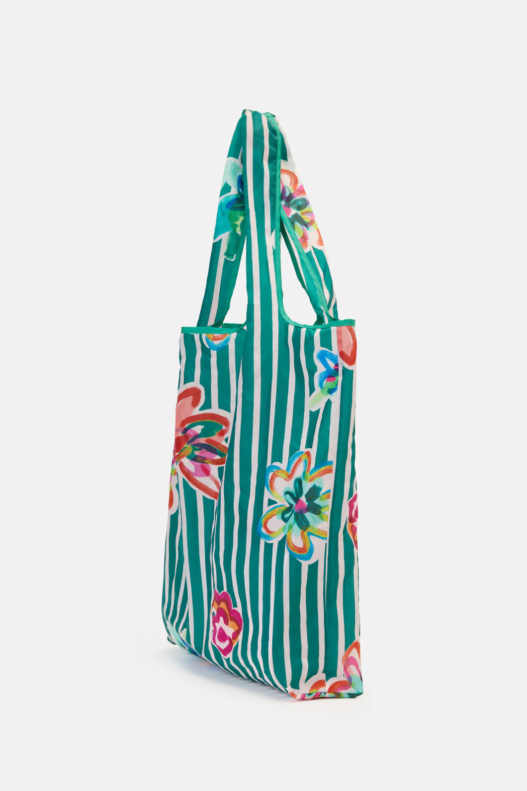 Abstract Flower Packable Tote - Image 5