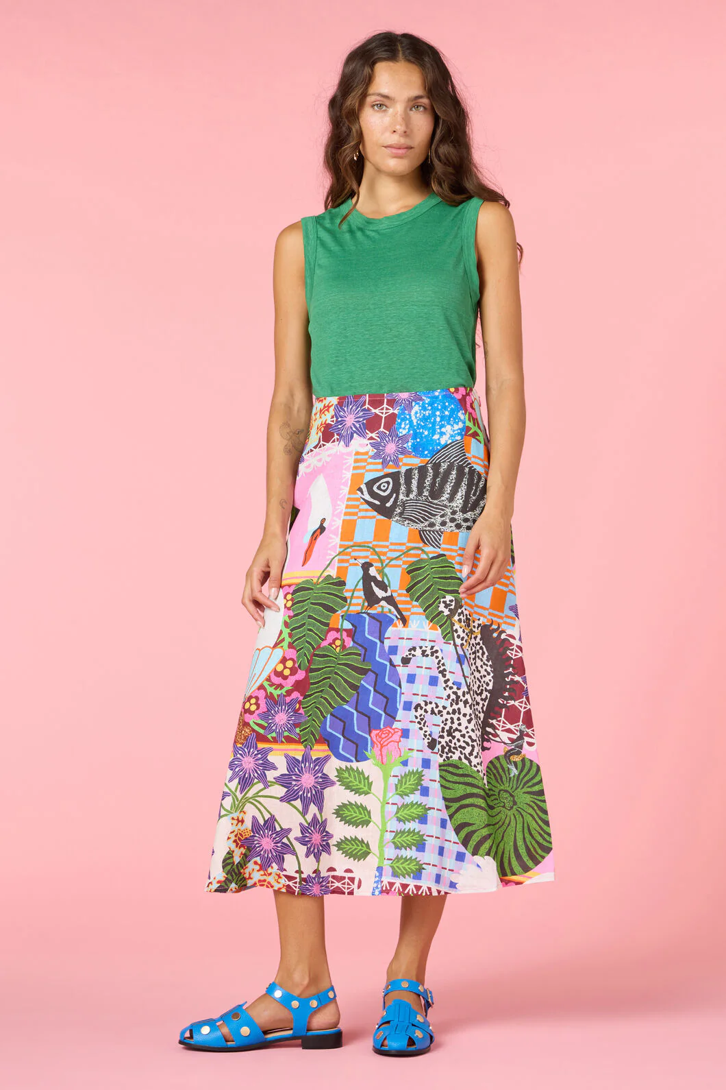 All Things Linen Skirt - Image 2