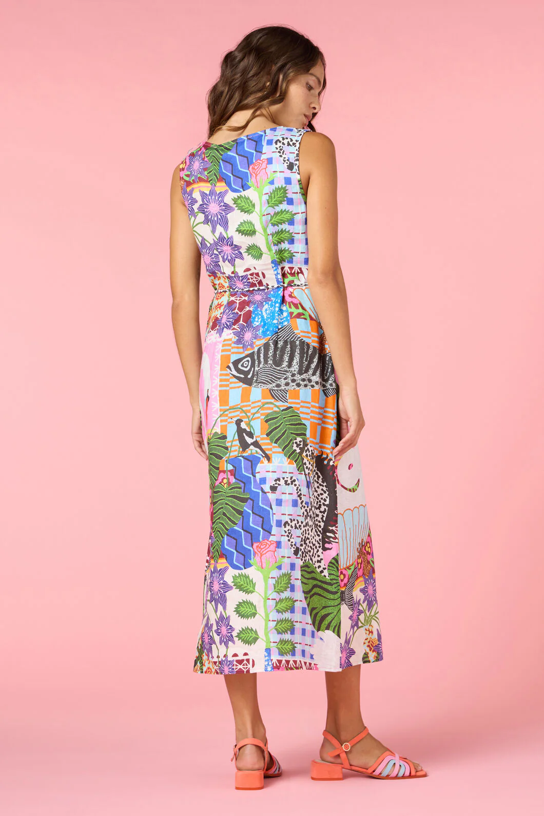 All Things Linen Slip Dress - Image 4