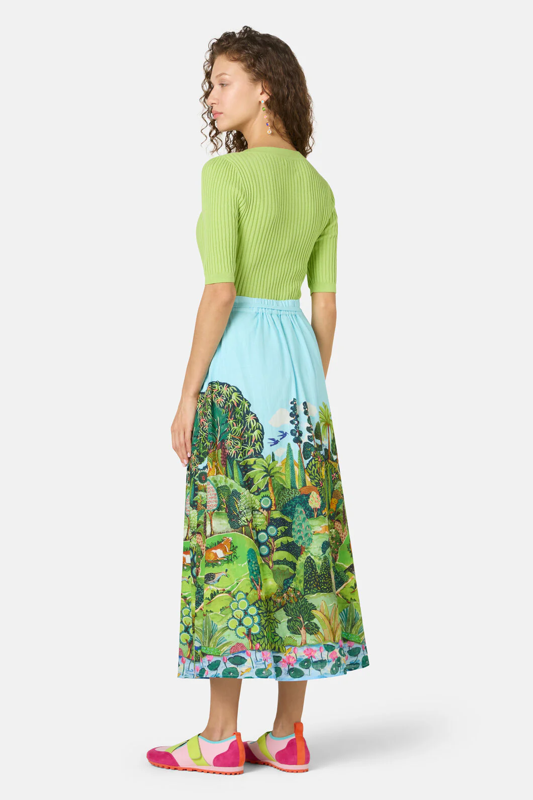 Allegra Scooped Neck Knit Top - Image 11