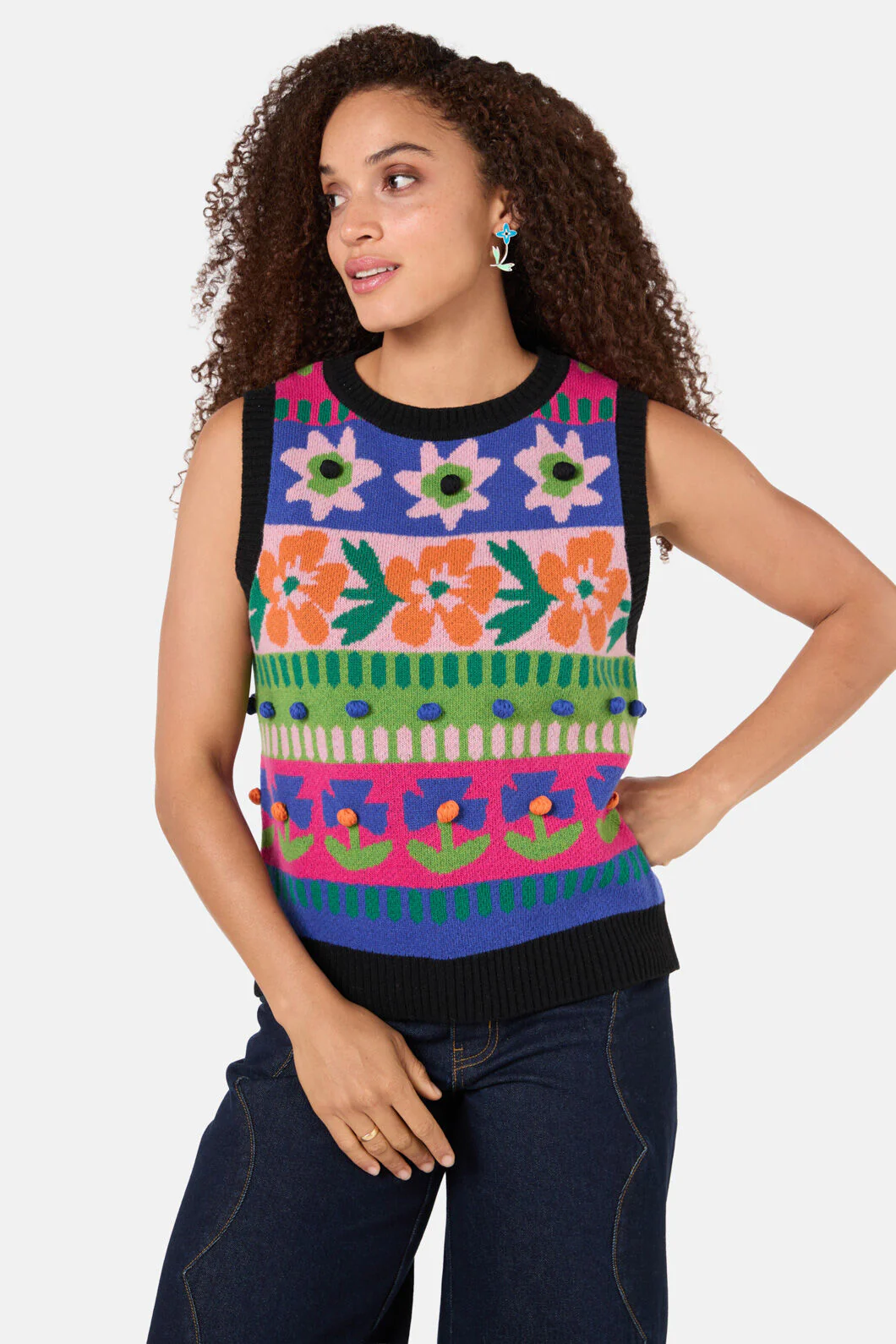 Amphora Knit Vest - Image 2