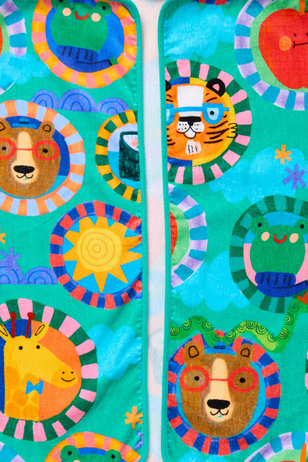 Animal Stamp Baby Towel - Image 4