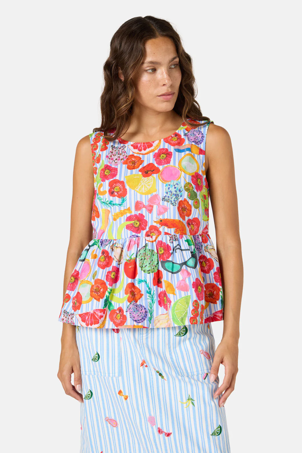 Antipasto Print Tank