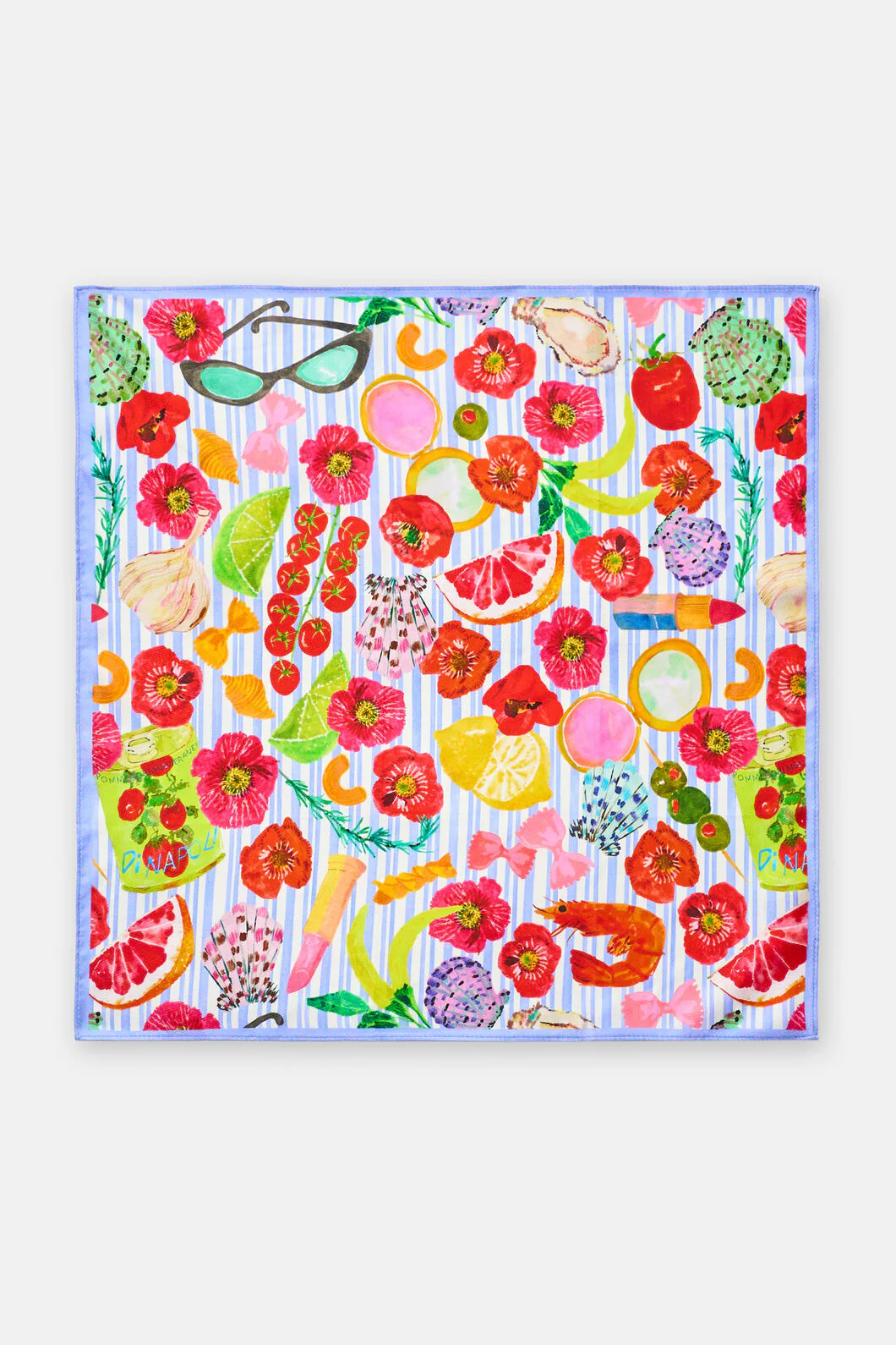 Antipasto  Med Square Scarf