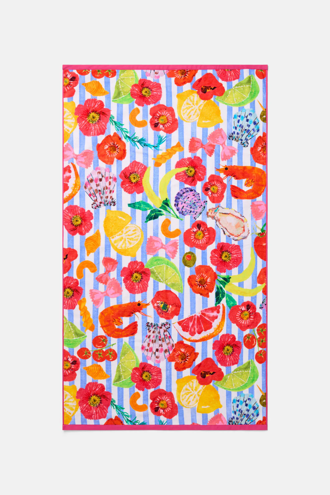 Antipasto Stripe Beach Towel