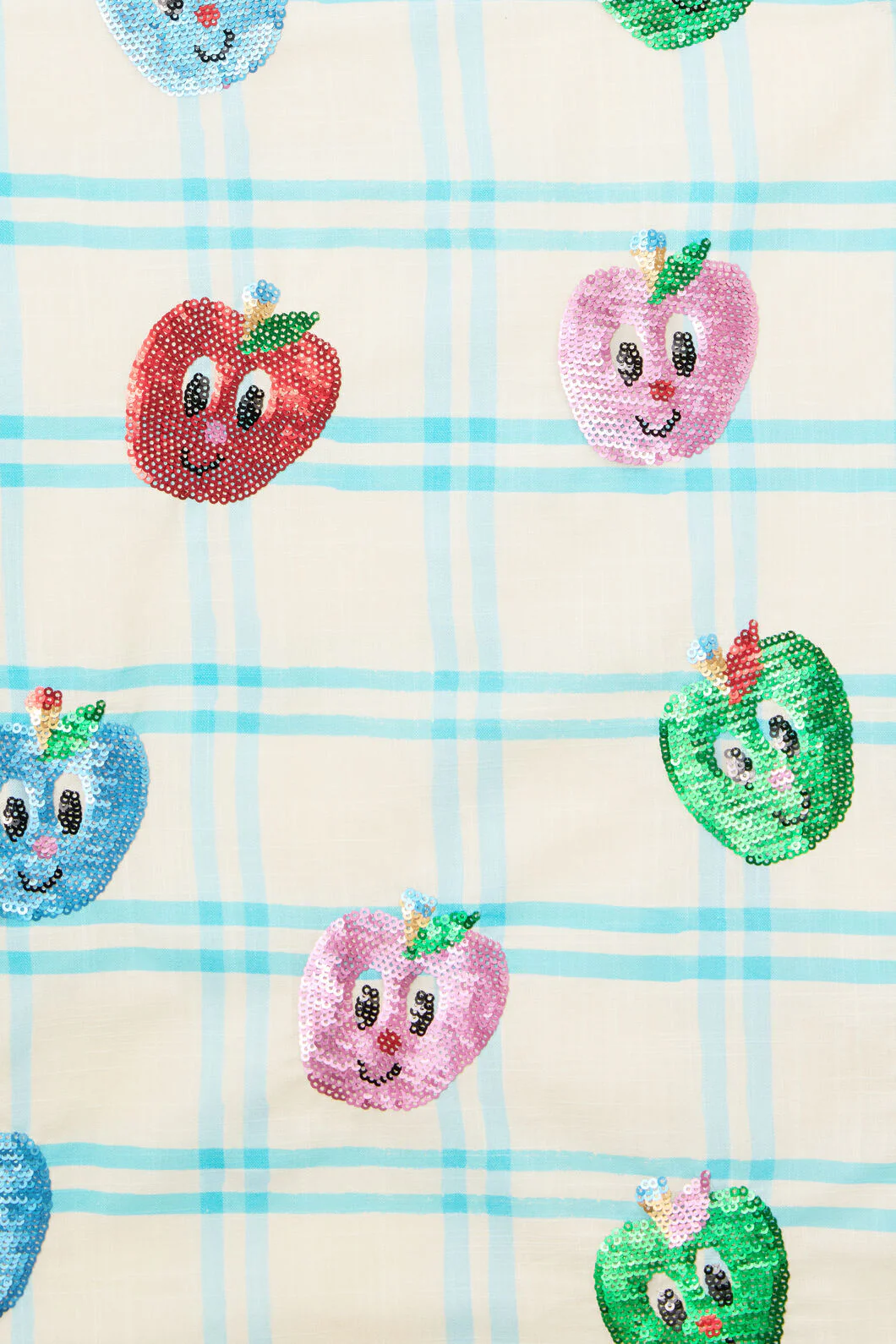 Apples Sequins Kids Party Dress - Image 5