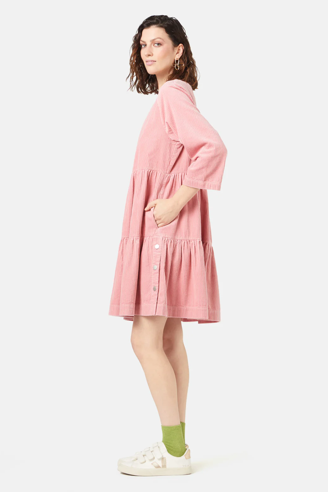 Arizona Smock Cord Dress - Image 4