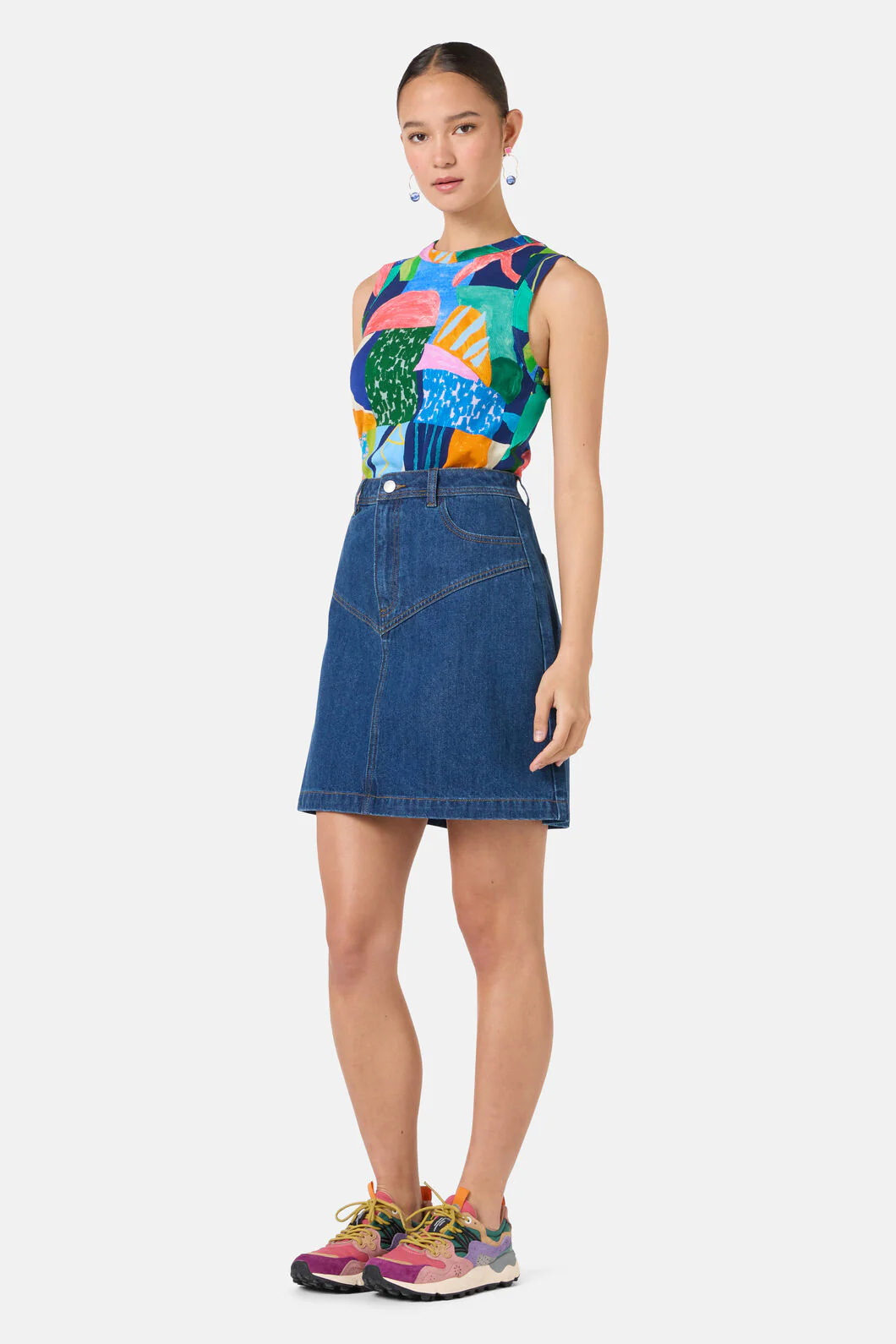 Billie Denim Mini Skirt