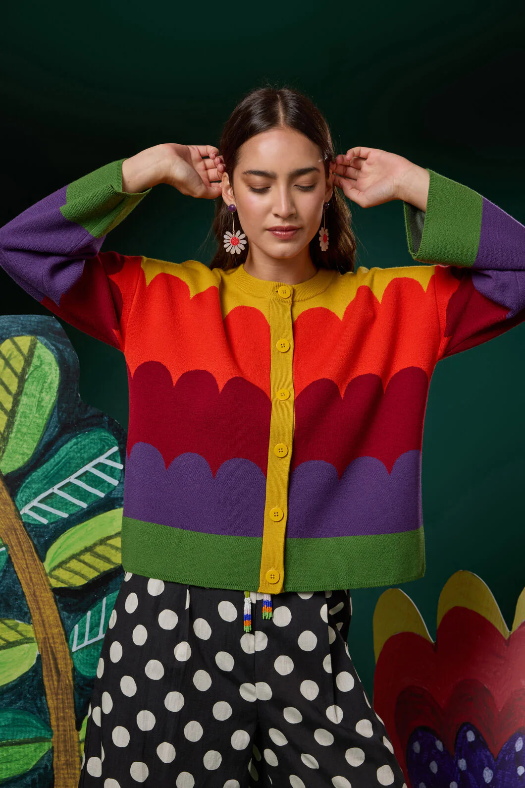 Blooming Bird Cardigan - Image 3