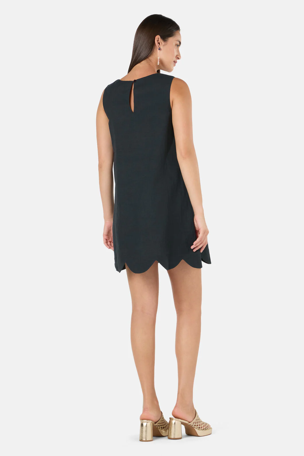 Blooming Bird Embroidered Shift Dress - Image 5