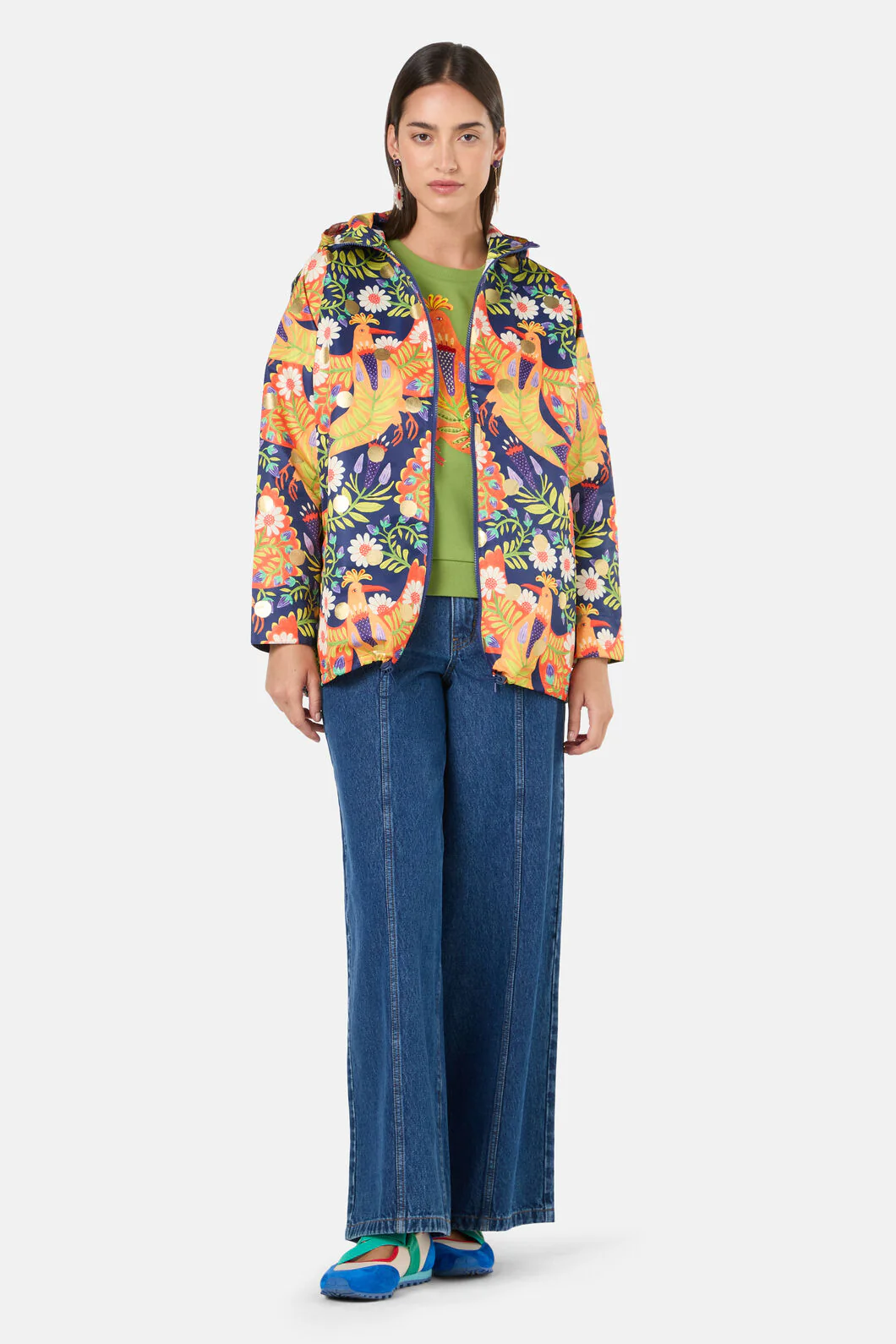 Blooming Bird Raincoat - Image 2