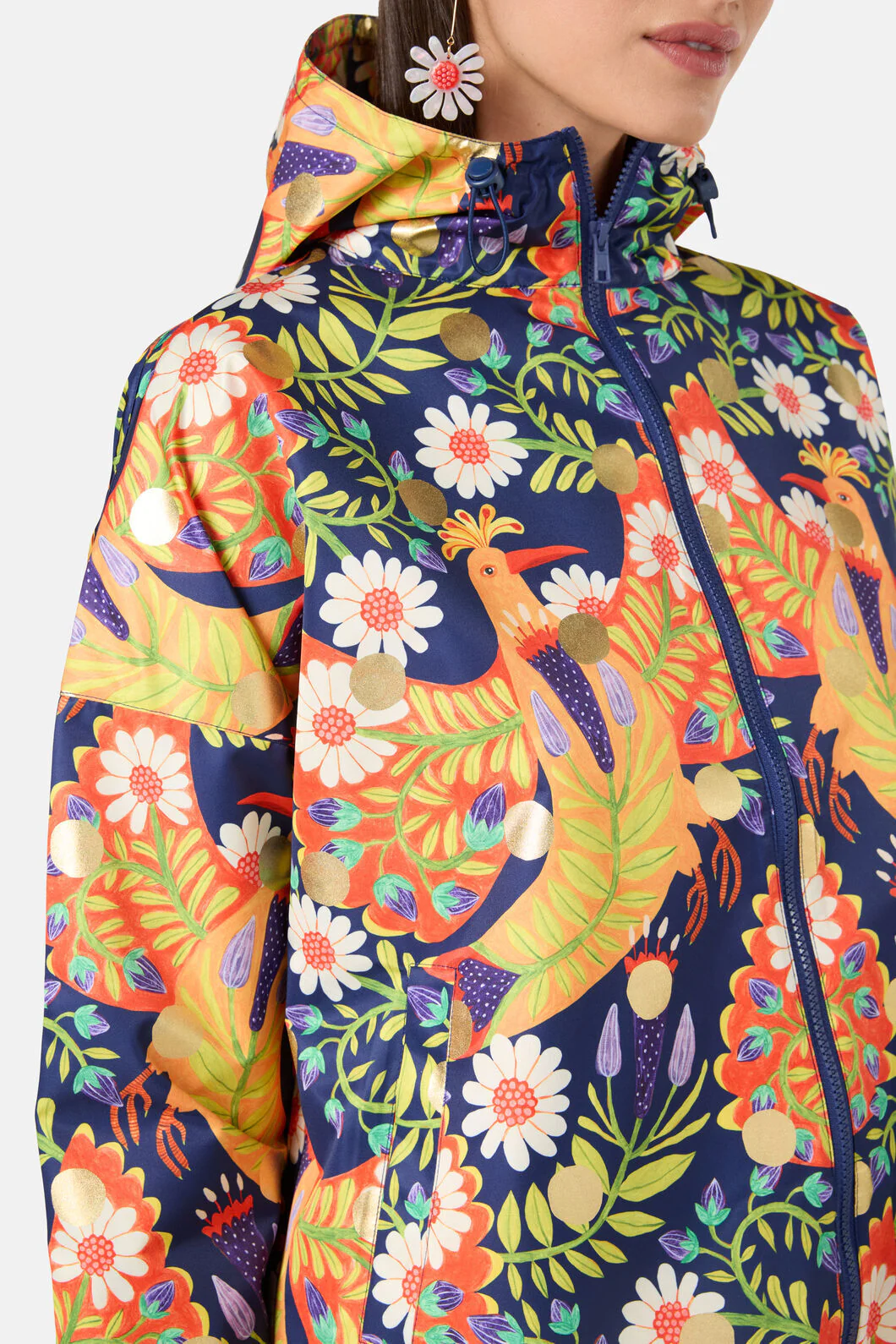 Blooming Bird Raincoat - Image 5