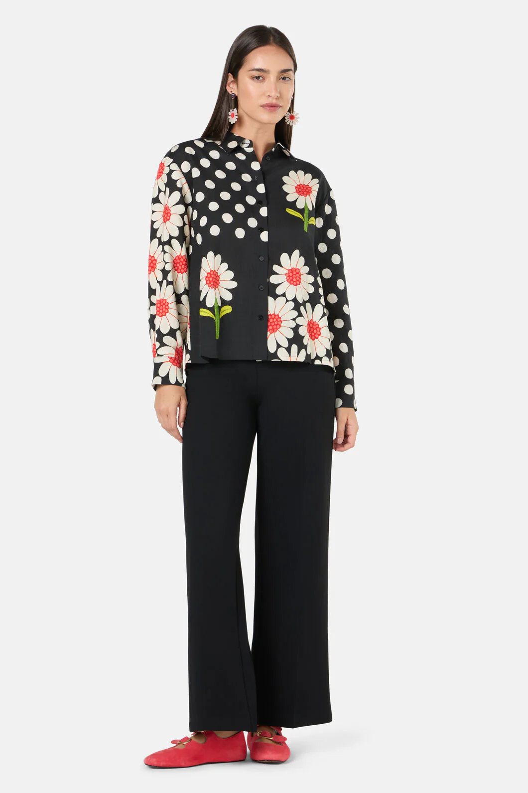 Blooming Daisy Print Shirt - Image 2