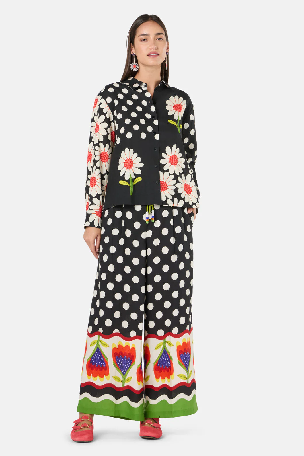Blooming Daisy Print Shirt - Image 5