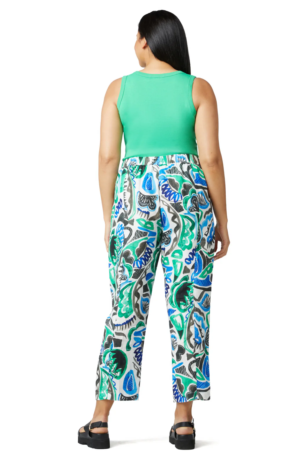 Blue Depths Linen Pant - Image 3