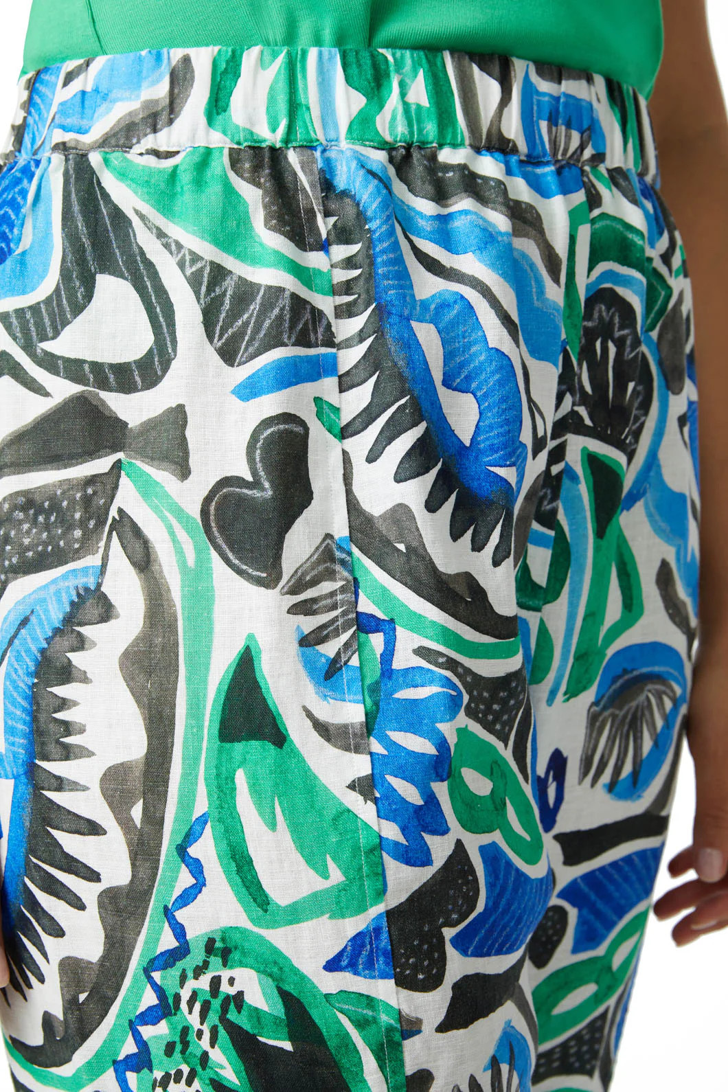 Blue Depths Linen Pant - Image 4