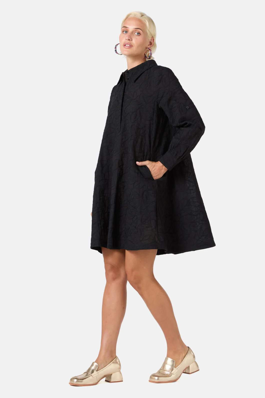 Blythe Shirt Dress - Image 3