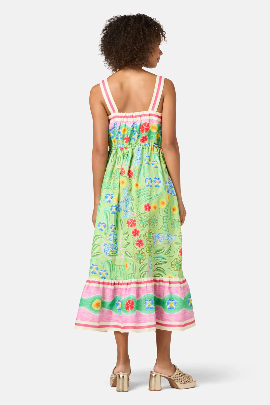 Botanica Linen Long Dress - Image 6