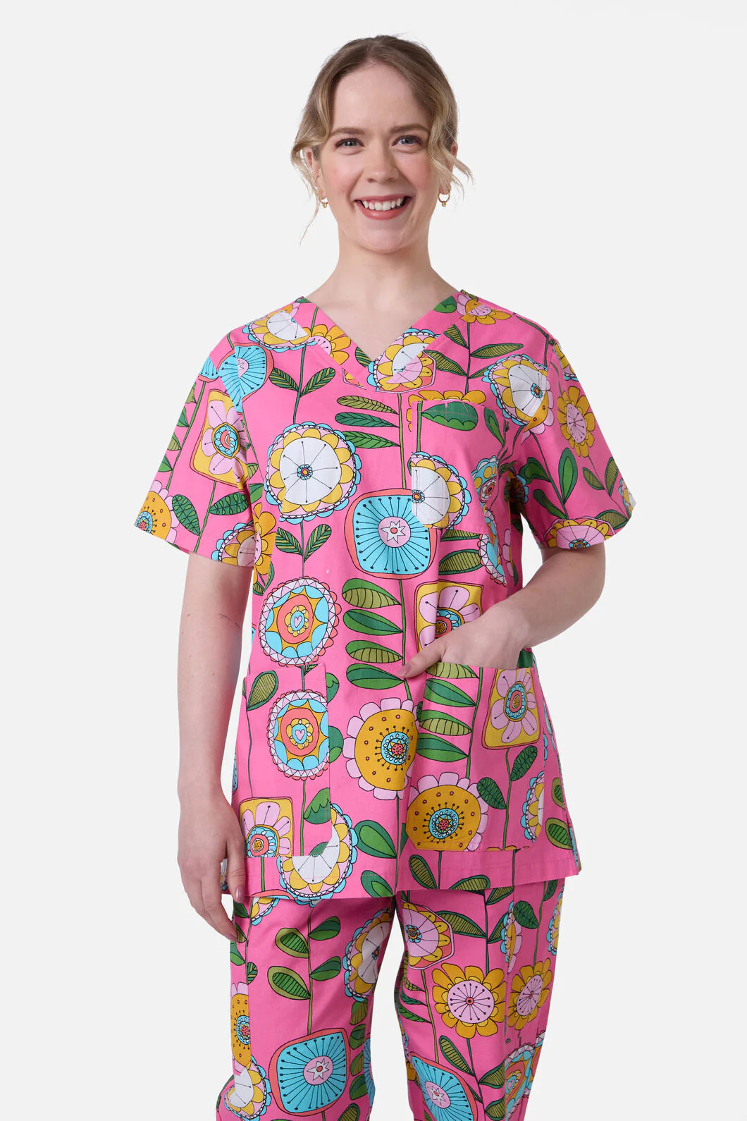 Botanical Wallpaper Scrub Set - Image 6