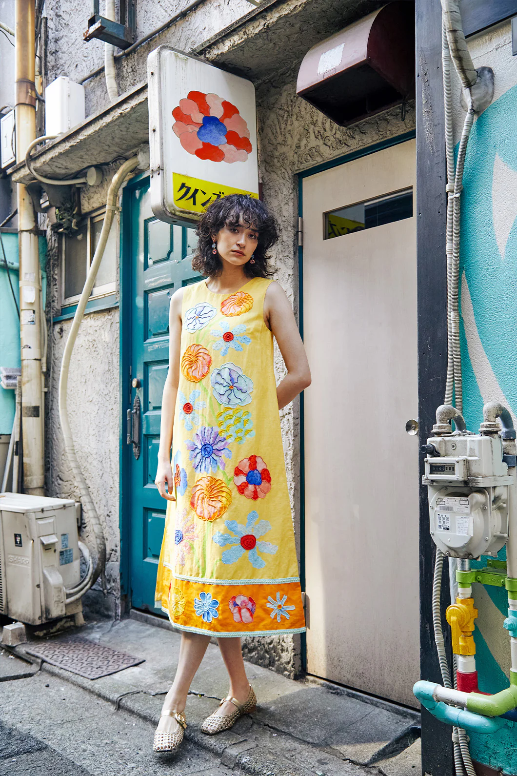 Bouquet Emb Dress - Image 2
