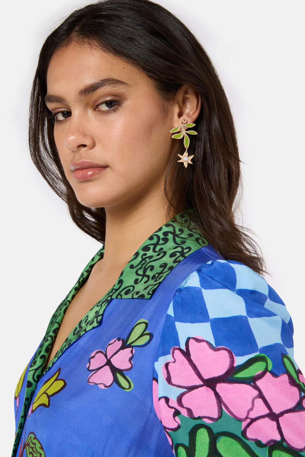 Branching Out Earrings Gold