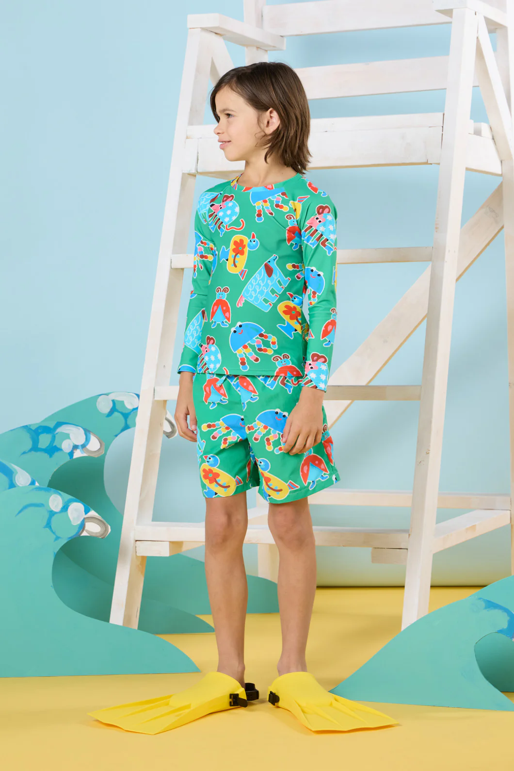Buggy Boo Kids Swim Top - Image 4