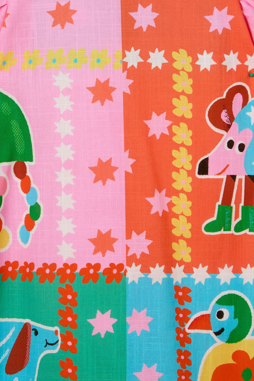 Buggy Grid Kids Frill Dress - Image 6