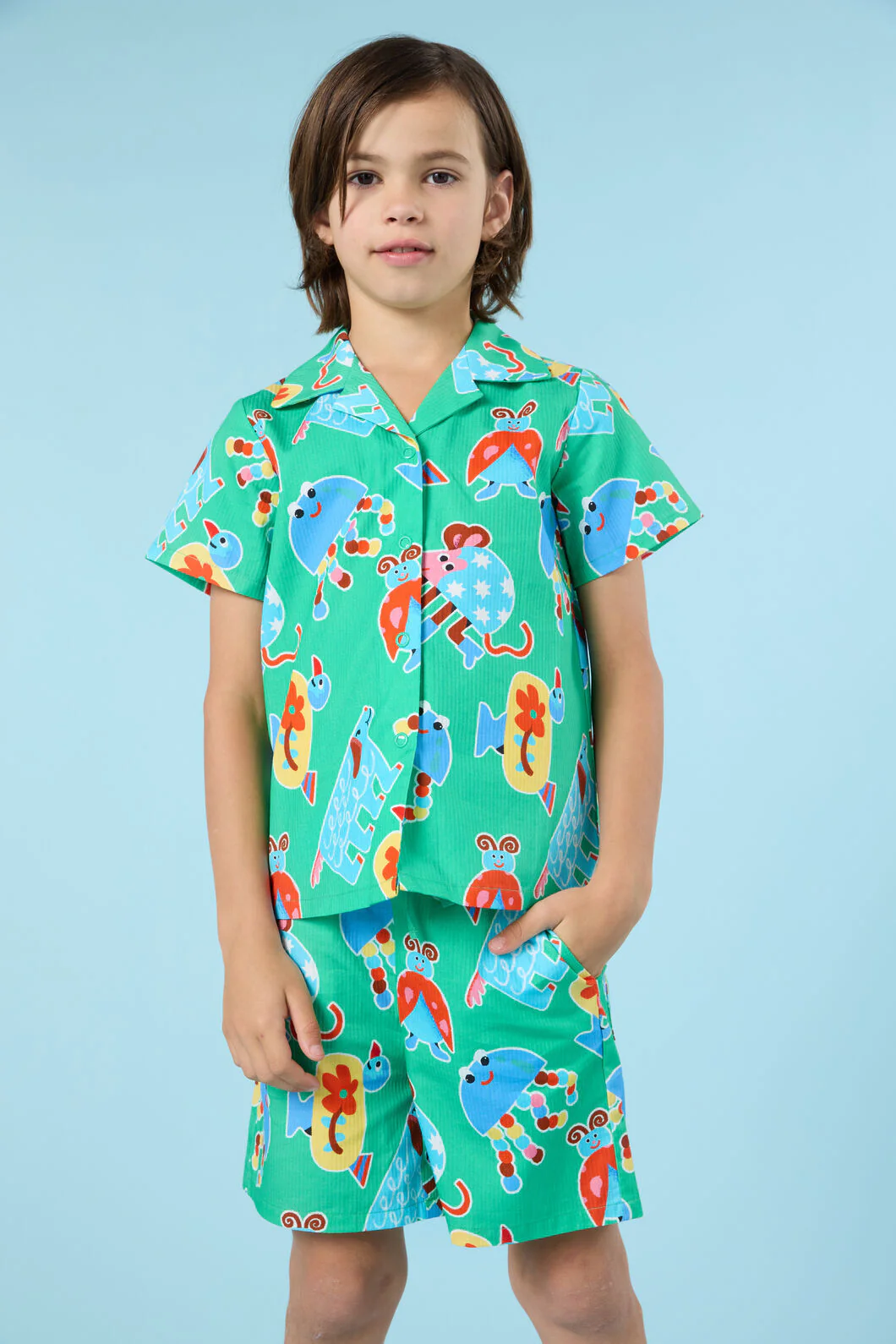 Buggy Stripe Kids Shorts