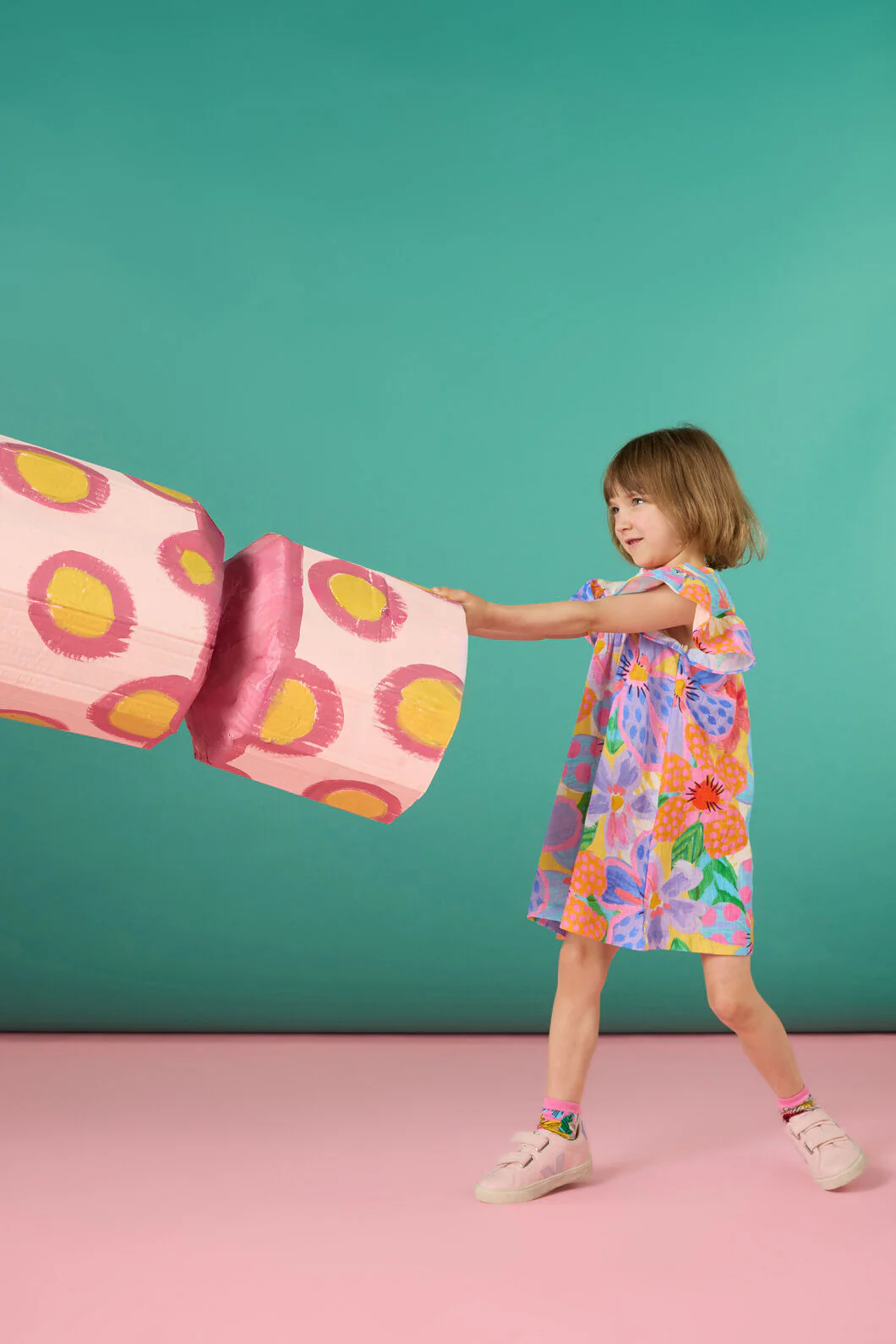 Buttercup Kids Floral Dress - Image 2