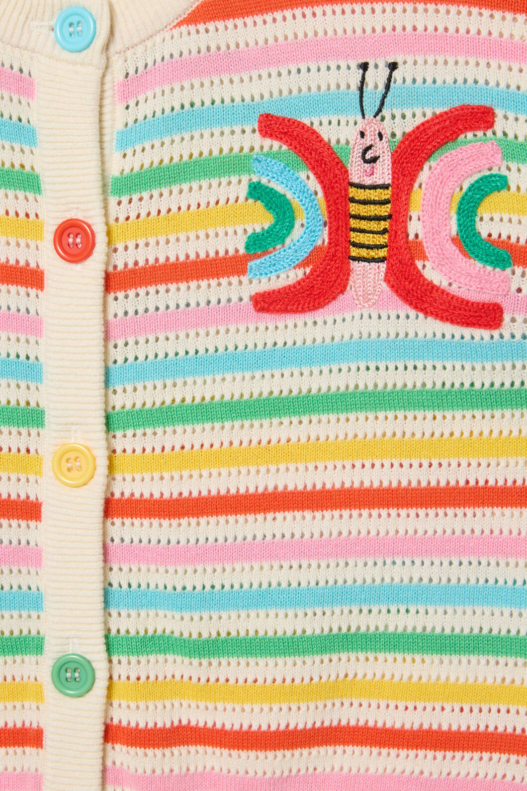 Butterfly Kids Cardigan - Image 3