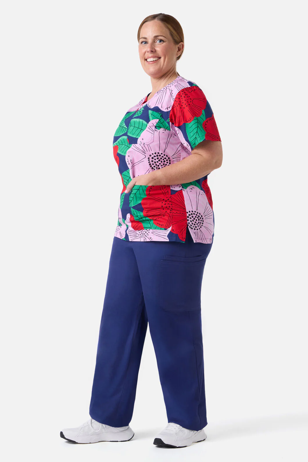 Camellia Top & Pant Scrub Set - Image 3