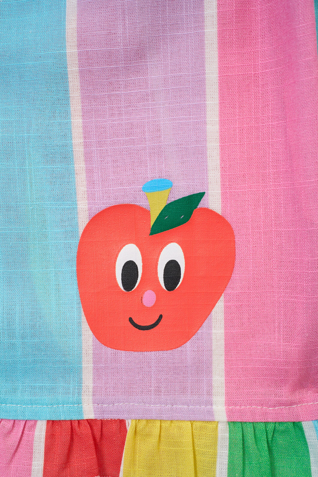Candy Stripe Kids Frill Shorts - Image 3