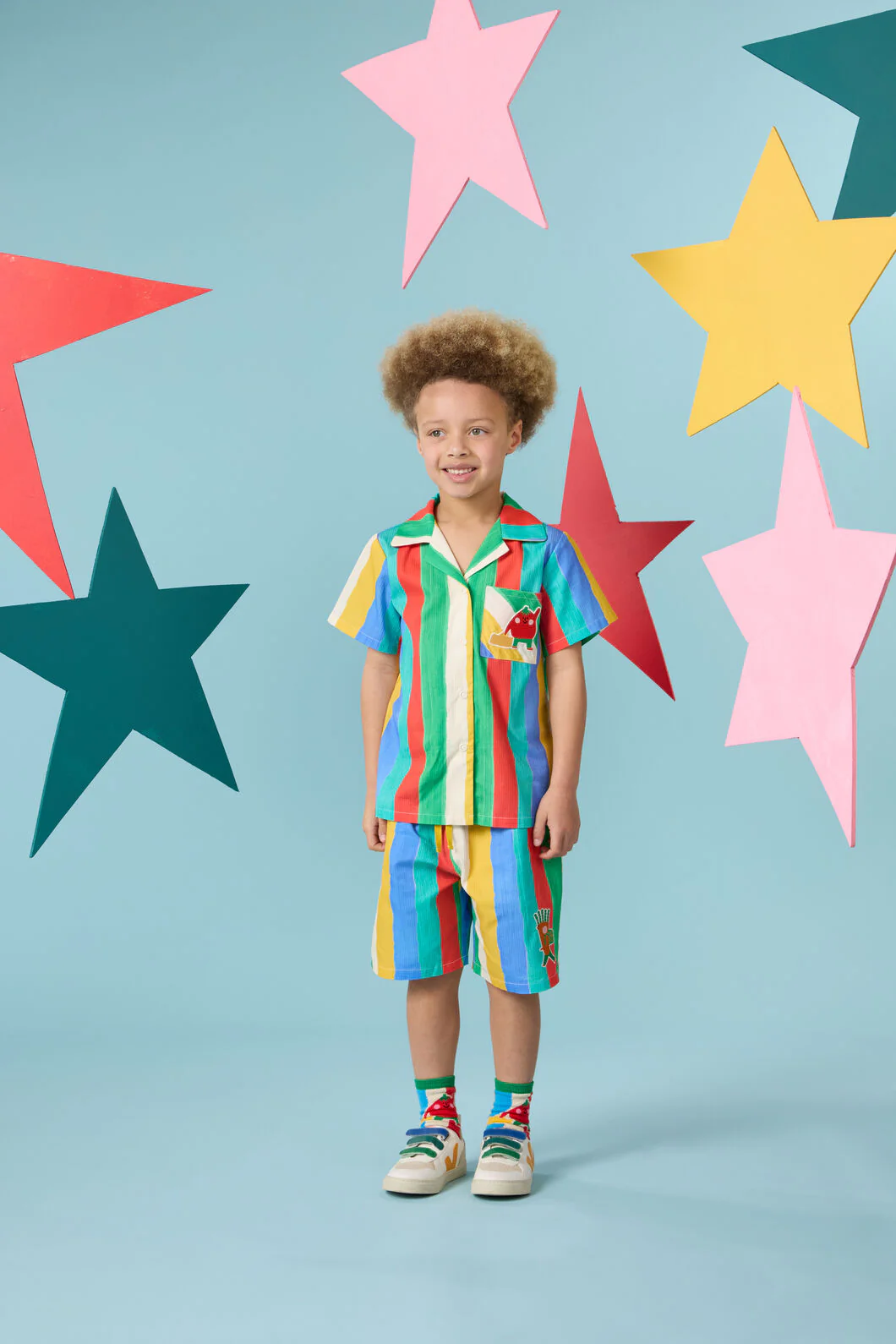 Carnival Stripe Kids Shirt