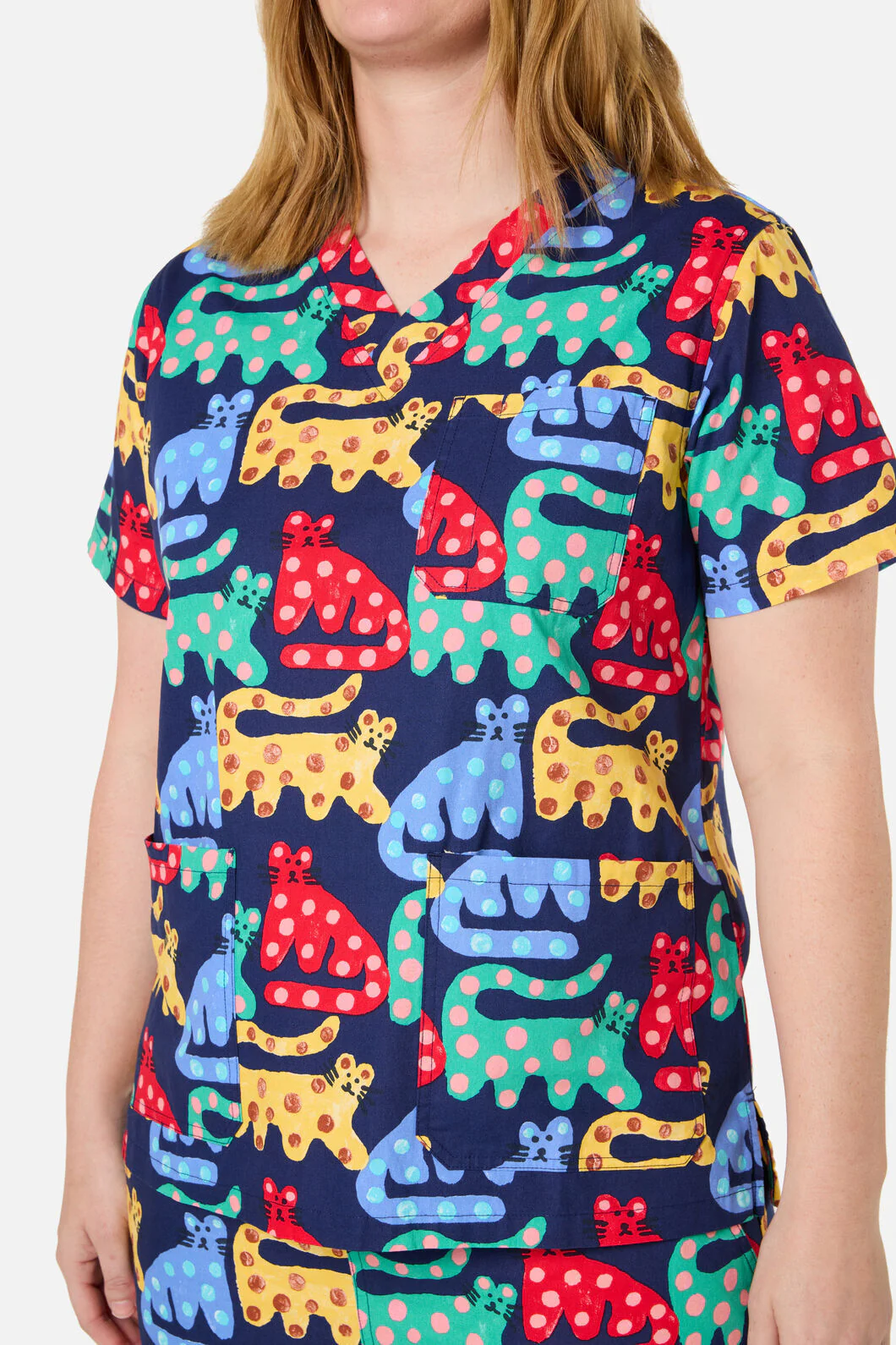 Cheetah Scrub Set - Image 5