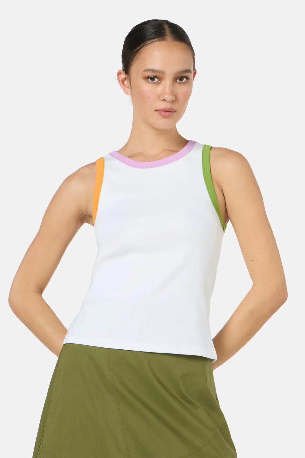 Chloe Contrast Tank