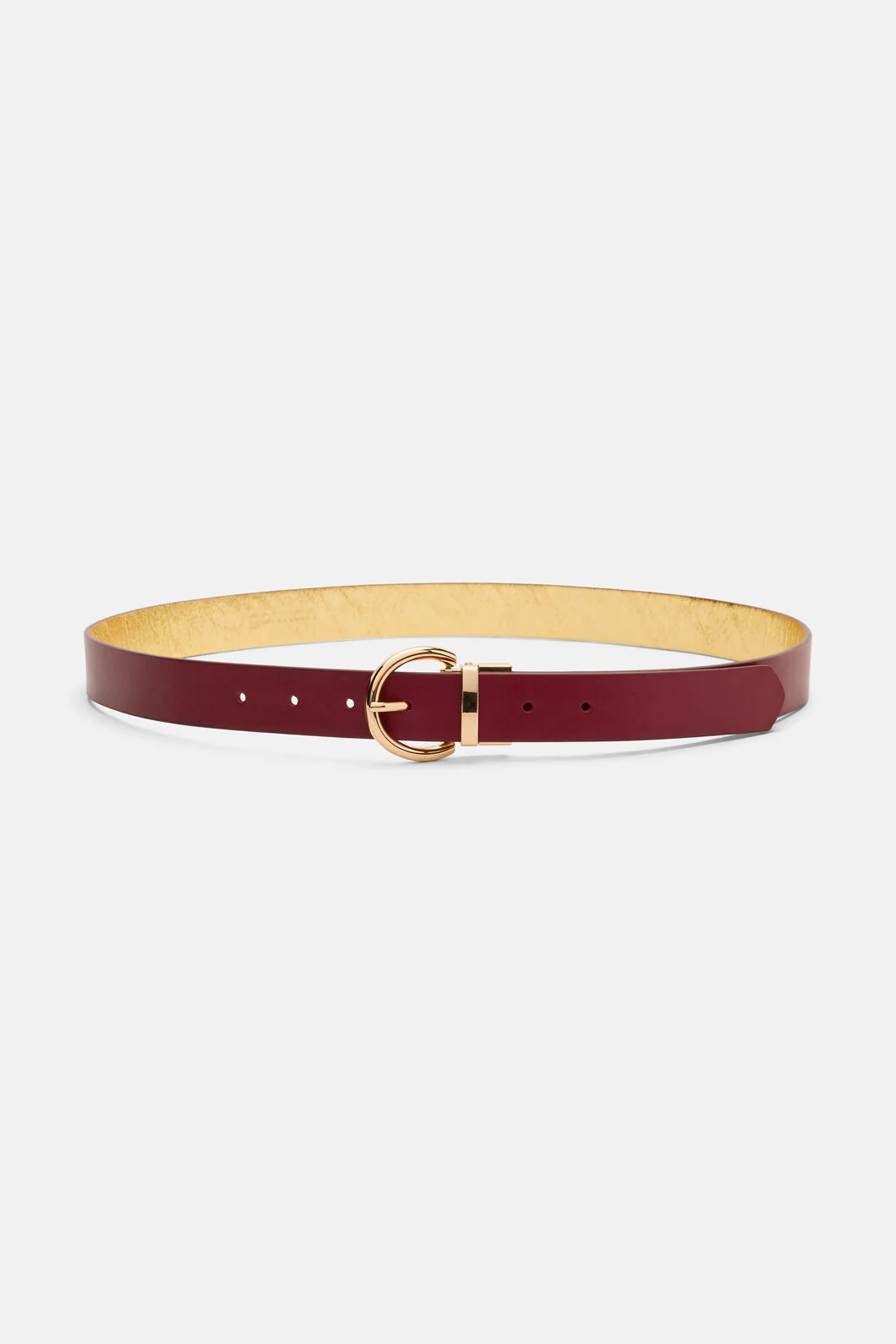 Clementine Two-Tone Belt