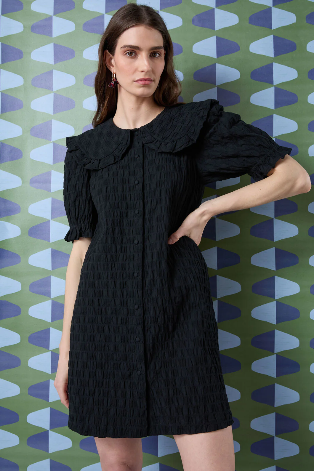 Clover Shirt Dress - Image 2