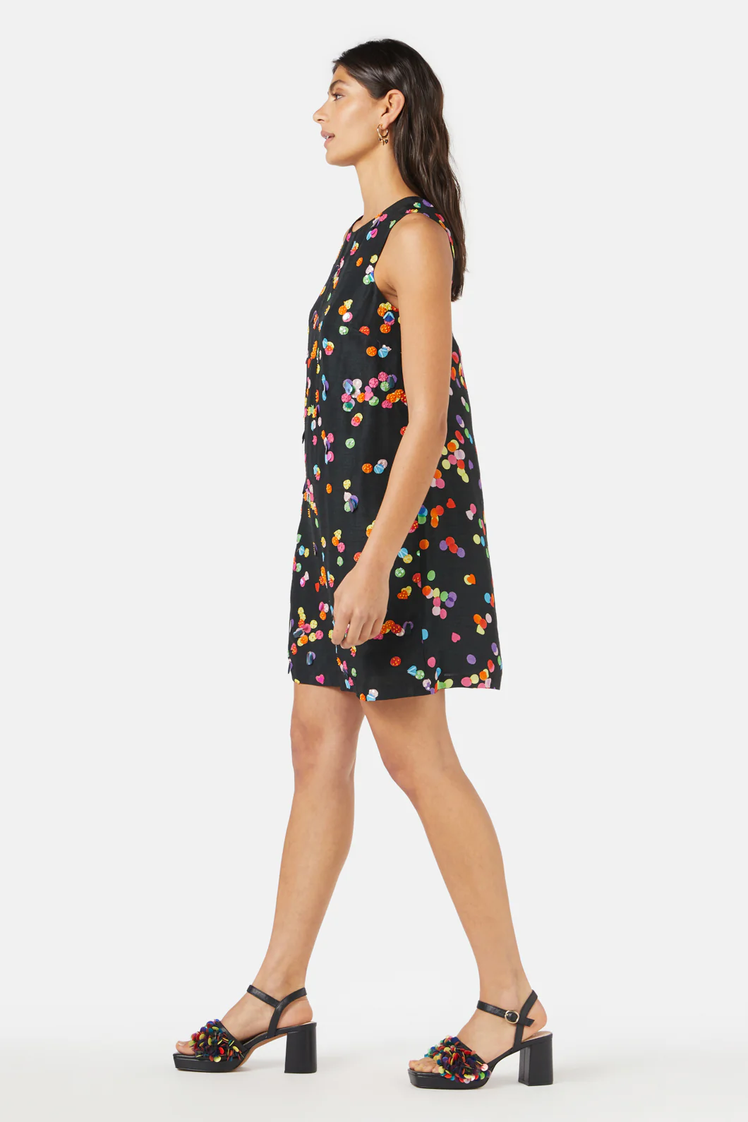 Confetti Hearts Shift Dress - Image 5