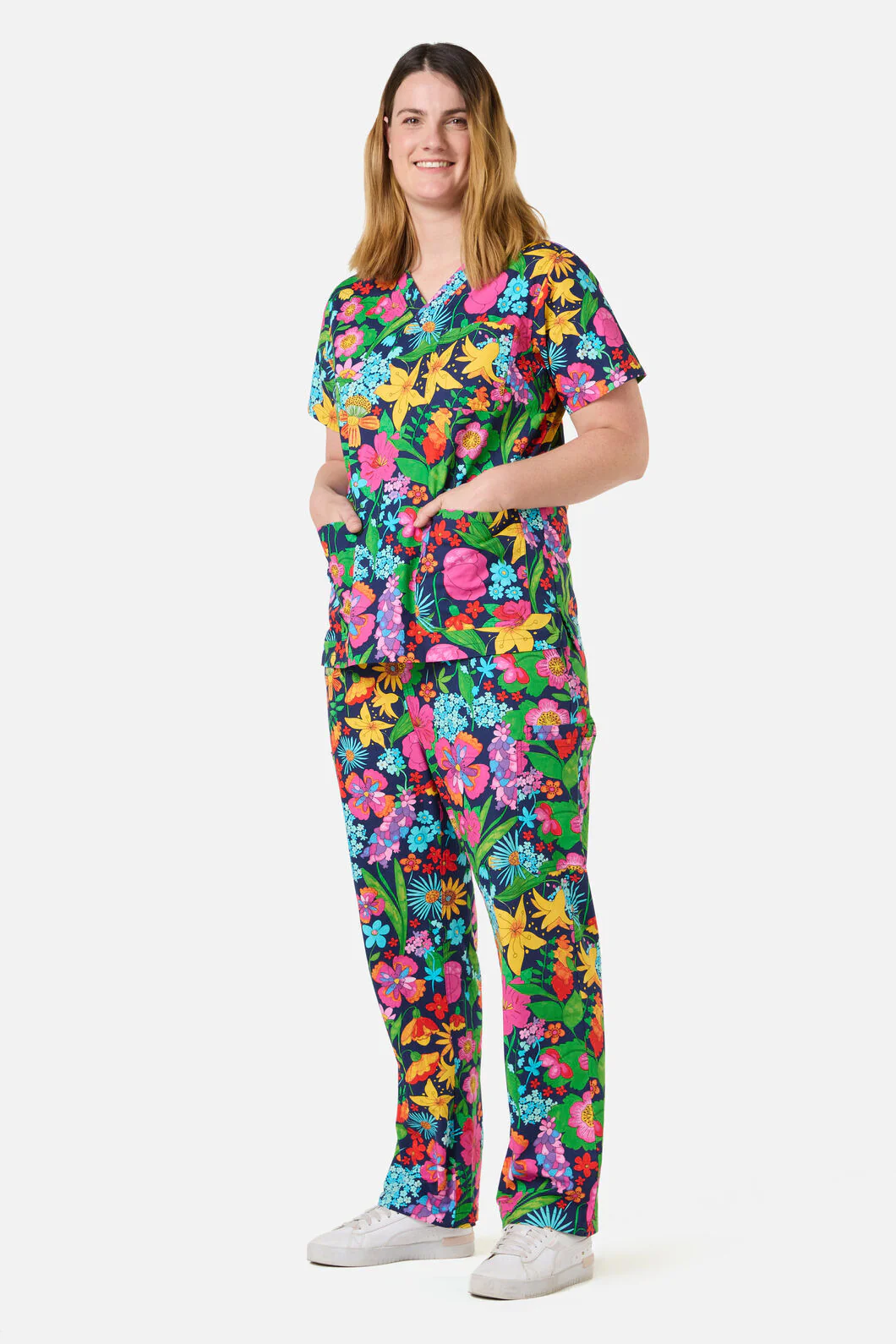 Cottage Floral Scrub Set - Image 2