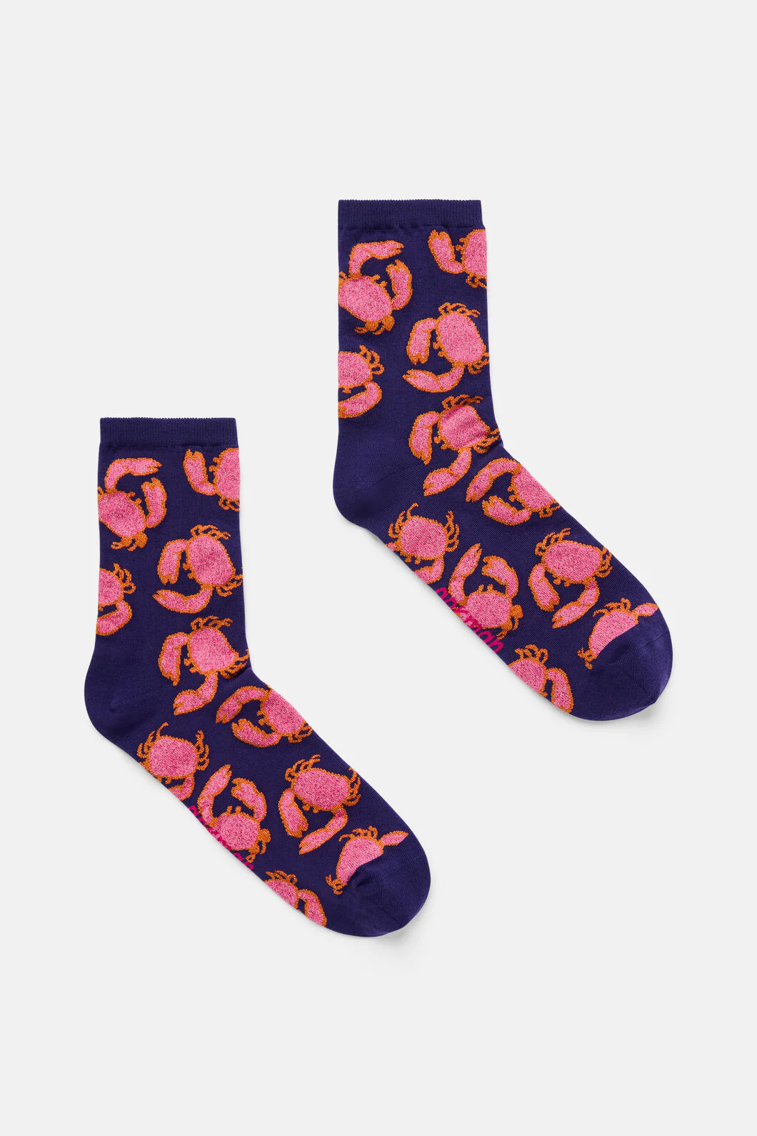Crab Party Sock