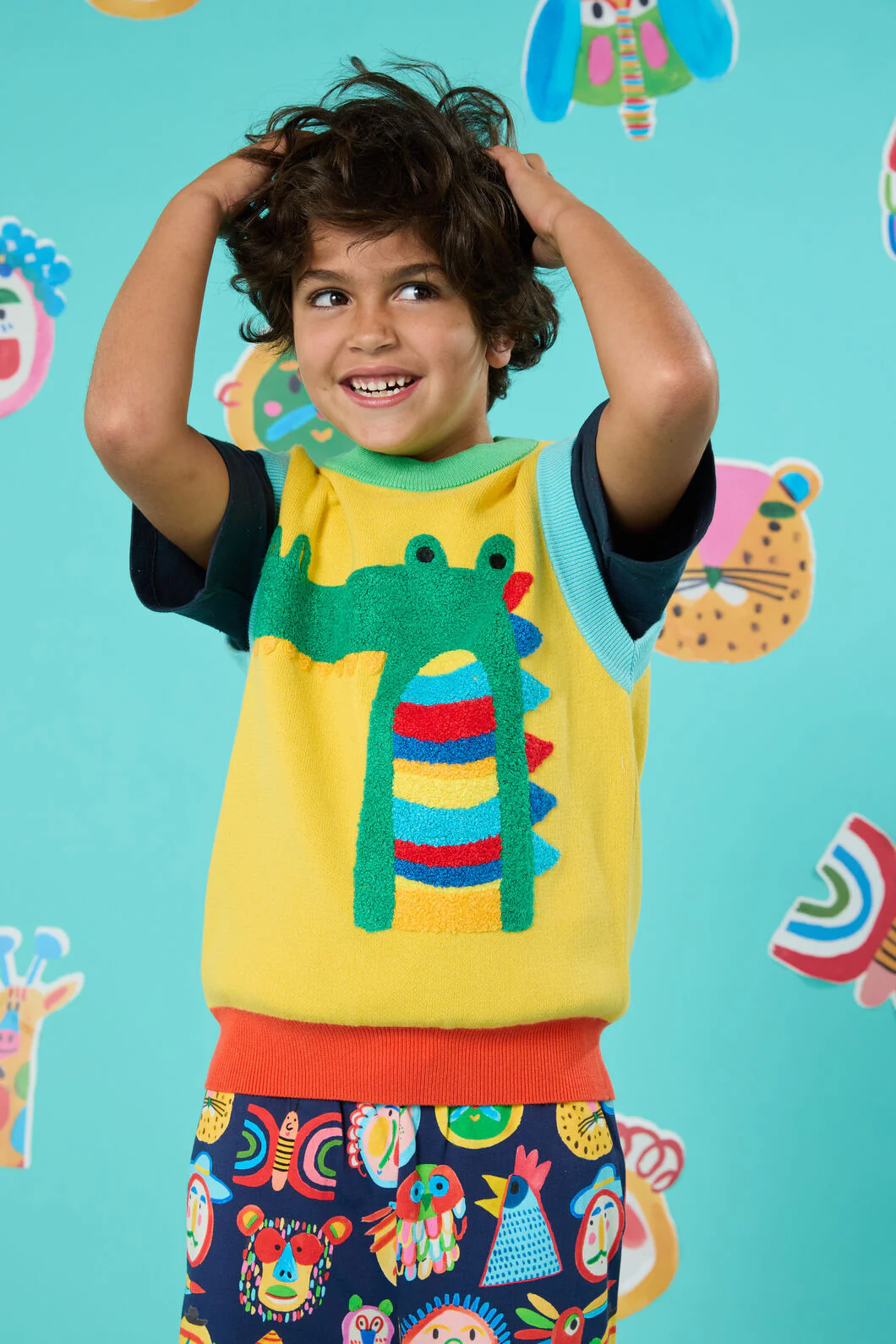 Crocco Kids Knit Vest