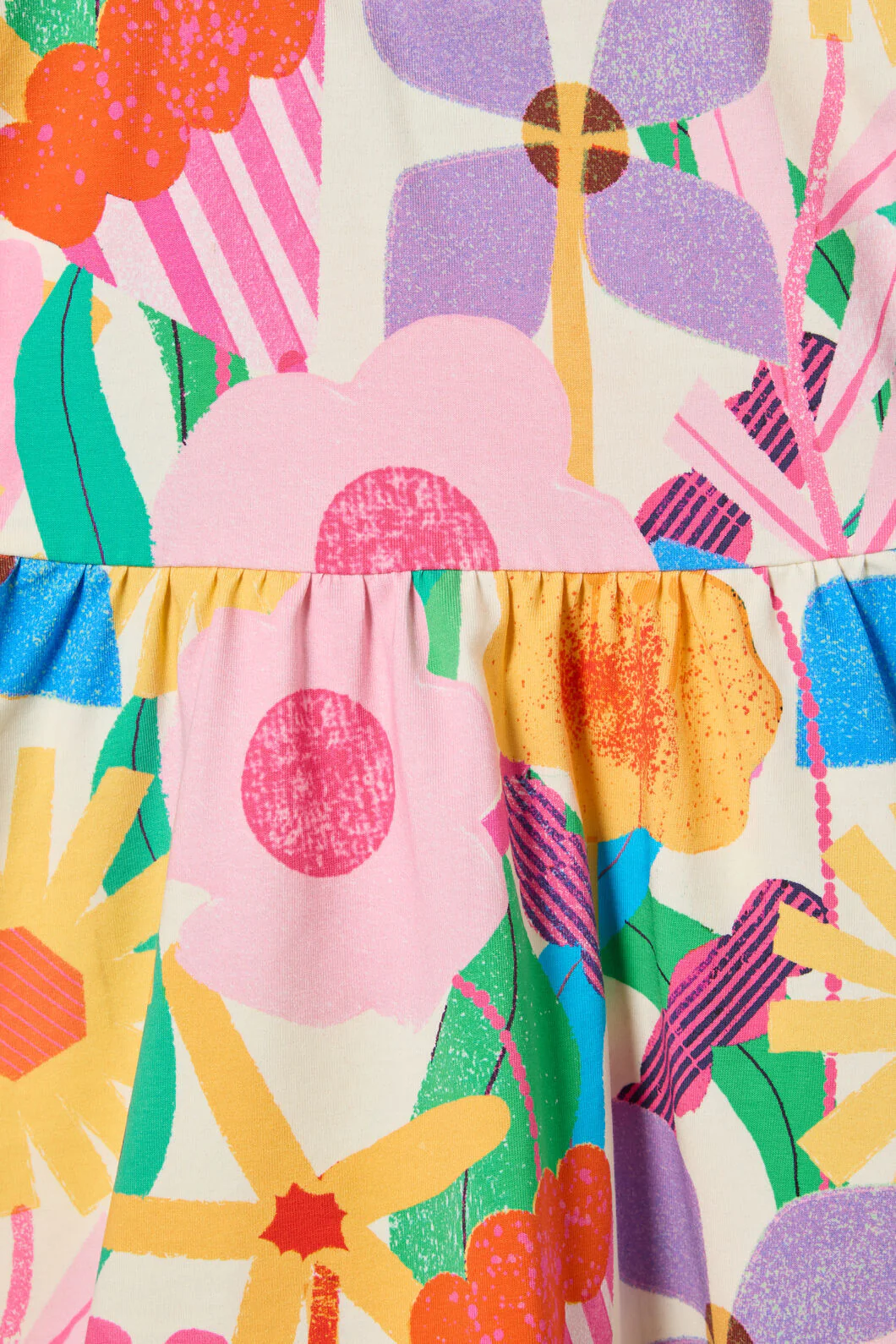 Cut Paste Floral Baby Dress - Image 3