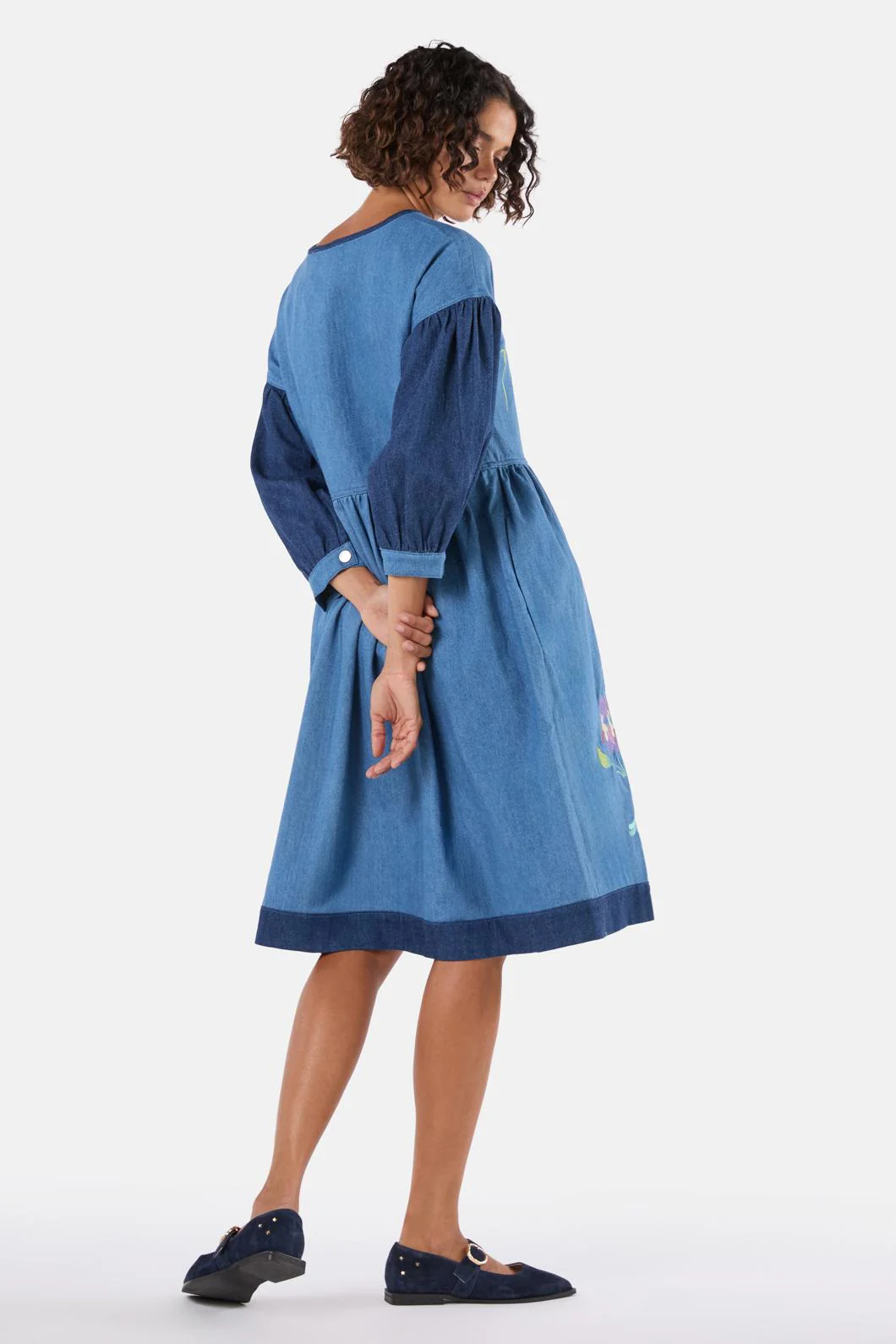 Daydream Denim Dress - Image 4