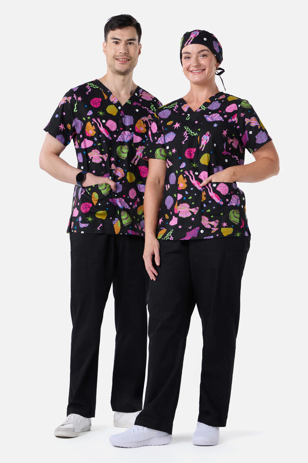 Deep Dive Top & Pant Scrub Set