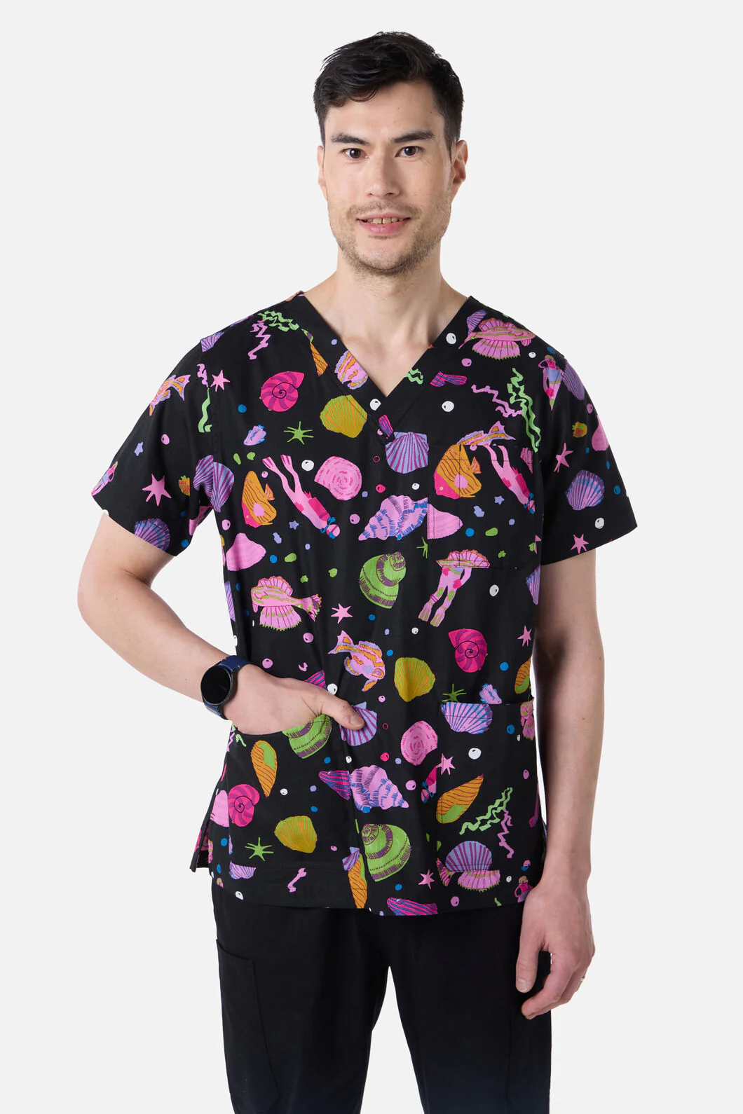 Deep Dive Top & Pant Scrub Set - Image 9