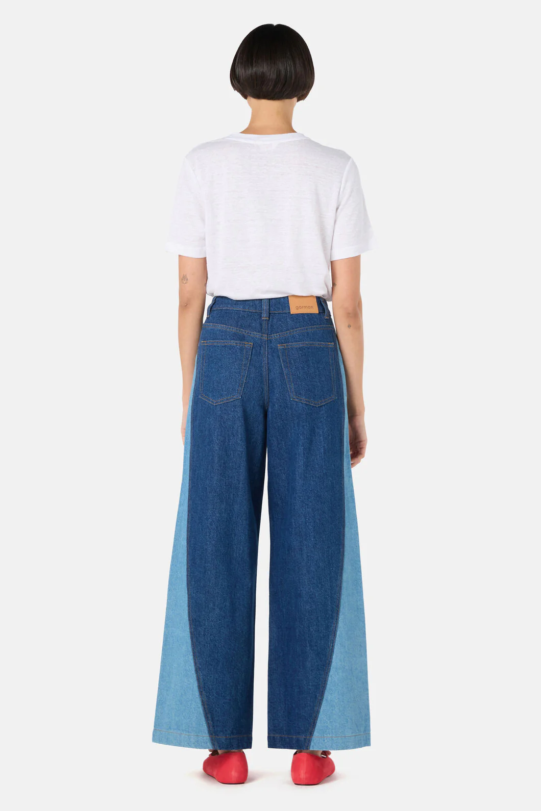Denim Splice Jean - Image 3