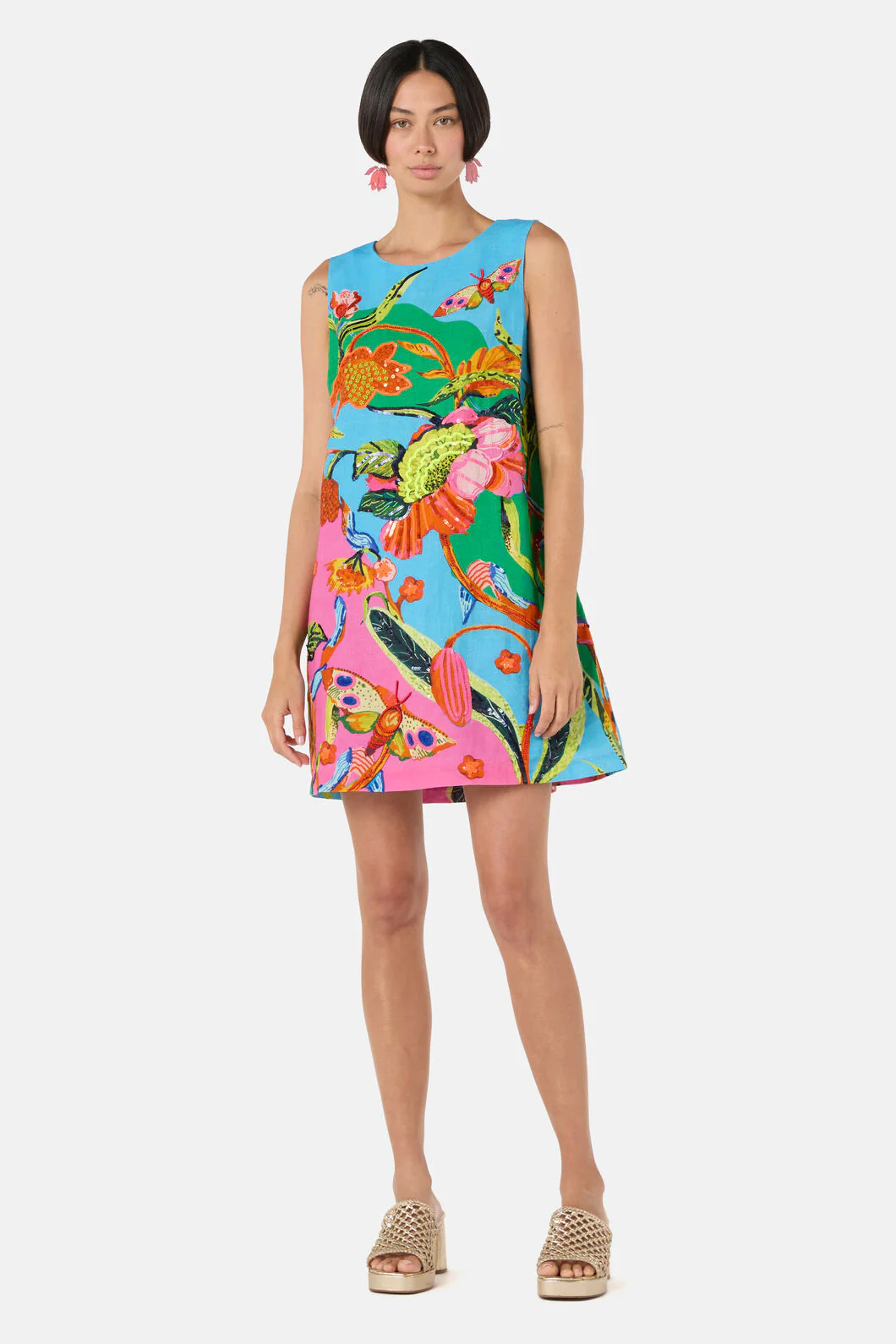 Elara Fancy Shift Dress - Image 4