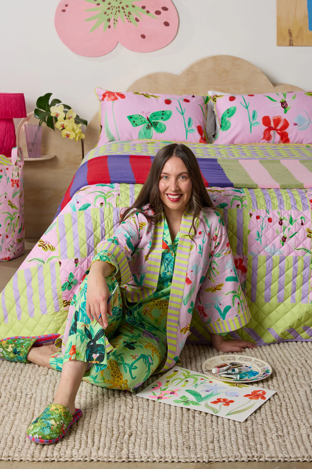 Electric Eden Bath Robe - Image 7
