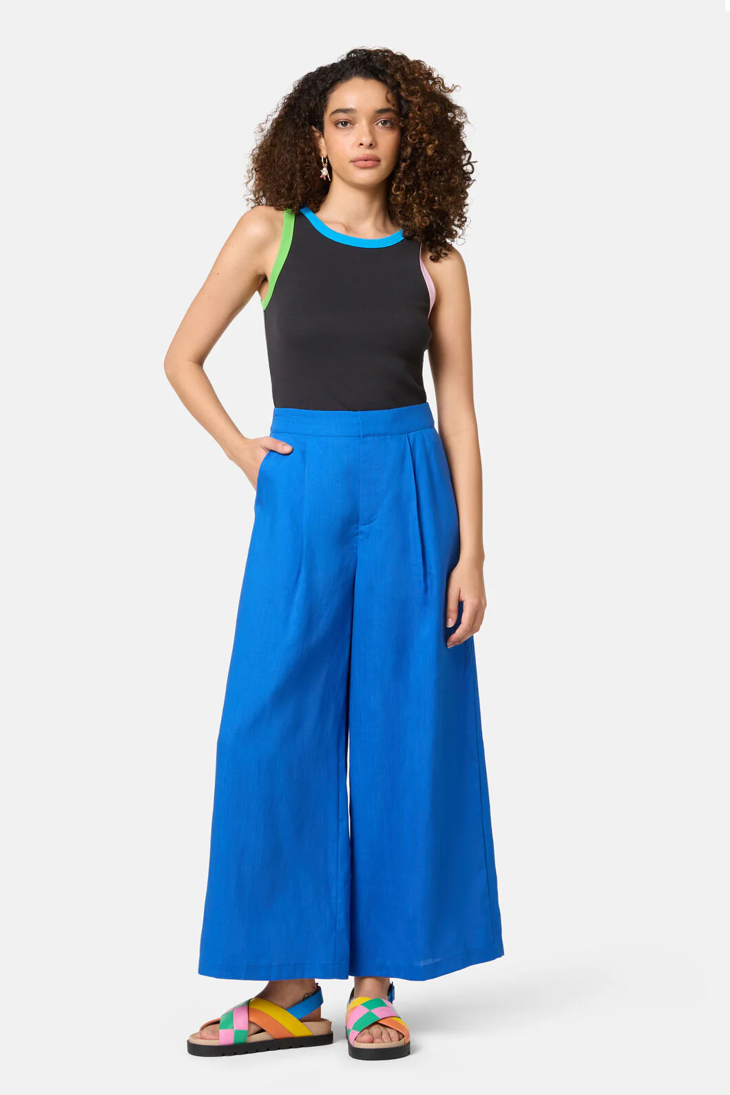 Electric Wide Leg Pant