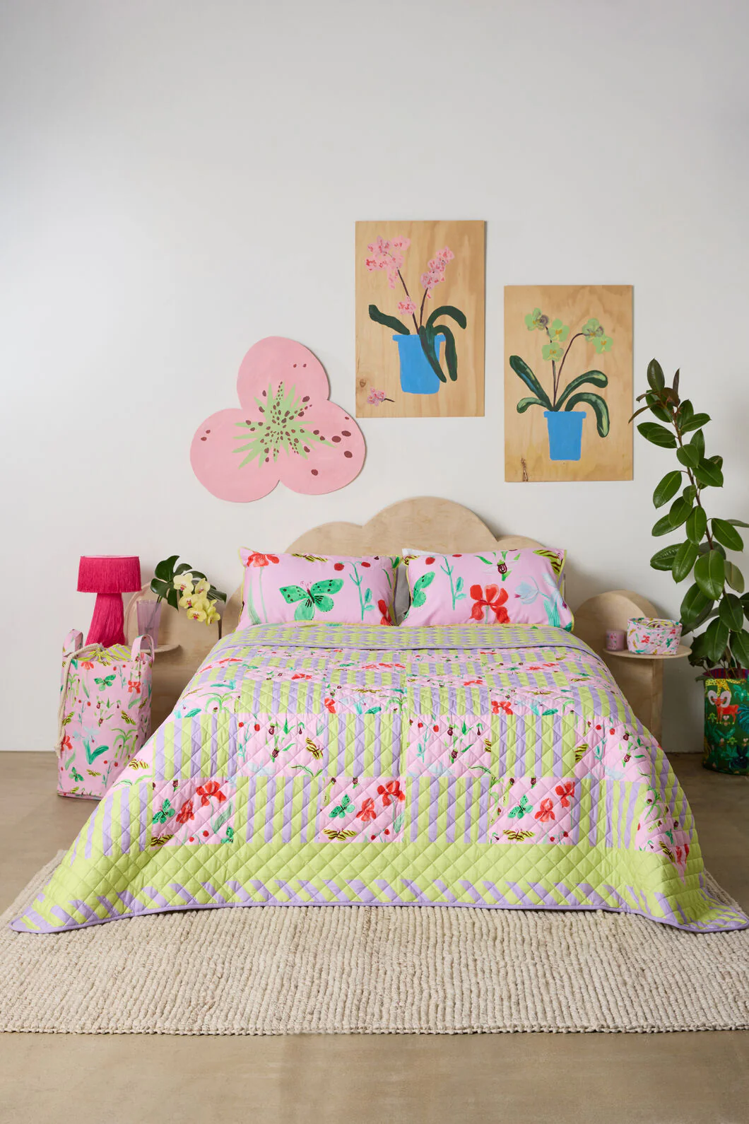 Electric Eden Quilted Coverlet S/D - Image 2
